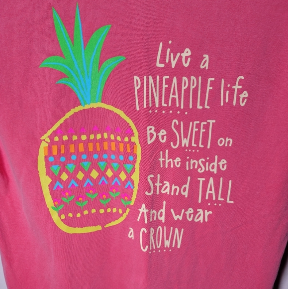 NATURAL LIFE | Tops | Live A Pineapple Life Be Sweet On The Inside ...
